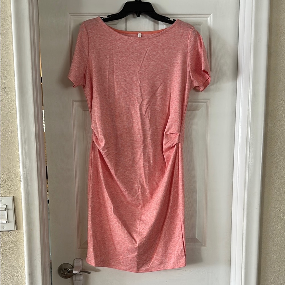 Pink Maternity Dress